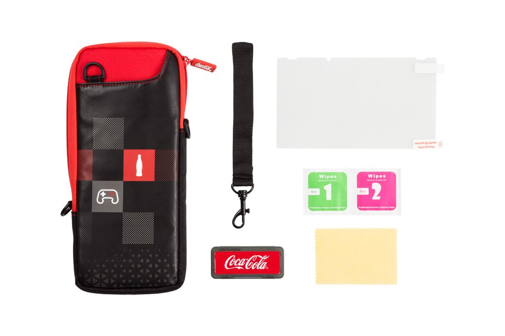 Fundas Y Almacenamiento Indeca Kit SWITCH - Coca-Cola (Nintendo Switch) Fundas Y Almacenamiento Indeca Kit SWITCH - Coca-Cola (Nintendo Switch)